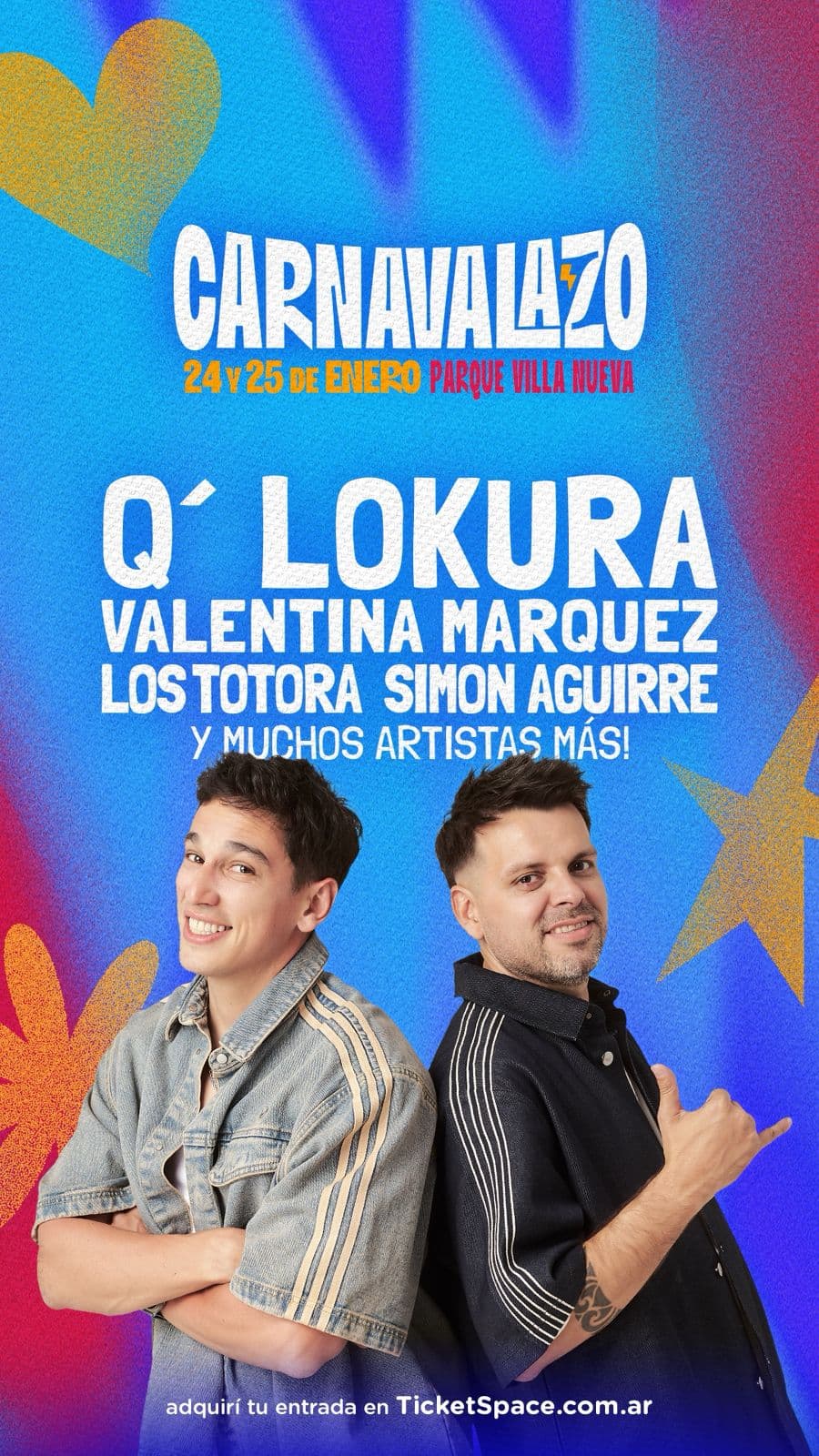 Flyer Carnavalazo 2026